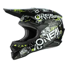 Casco Oneal Serie 3 Attack Black/neon Yellow