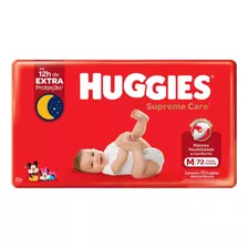 Fralda Huggies Supreme Care Tam M 80 Turma Da Mônica