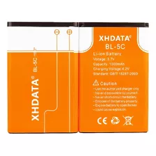 Xhdata Bl-5c Batera Recargable De 3.7 V 1500 Mah, Gran Capac