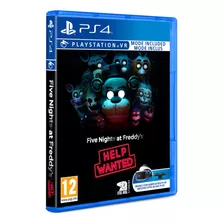 Five Nights At Freddy Help Wanted Vr Compat Playstation 4