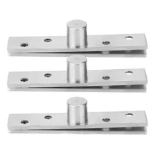 3pcs Bisagra Oculta Puerta De Madera Batiente De 360 Grados