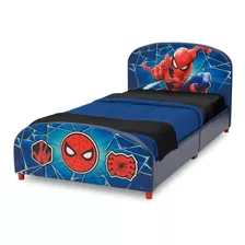 Cama Tapizada Spiderman Tamaño Twin