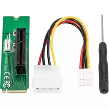 Adaptador M.2 A Pcie 4x Ngff Riser Rig Minería Pcie Extra *