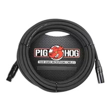 Cable Para Micrófono Xlr 20 Ft Pig Hog Phm20