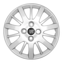 Calota Aro 14 Fiat Palio Elx 2009 2010 2011 2012 Prata