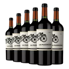 Vino La Poderosa Malbec Caja X 6 X 750ml. - Envíos