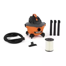 Asppiradora Agua/seco Ridgid 6gal/22.5l 3.5hp Agua/seco Color Naranja