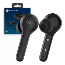 Fone Bluetooth Motorola Moto Buds 85, A Prova D'agua Preto