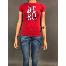 Top Aeropostale - Rojo