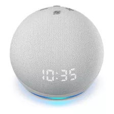 Amazon Echo Dot 4th Gen Com Relógio Virtual Alexa