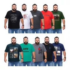 Kit 8 Camisetas Masculinas Especiais G1 G2 G3 G4 G5 Atacado