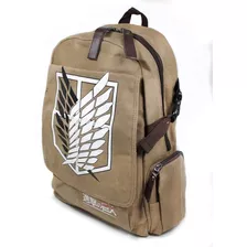 Mochila De Shingeky No Kiojin Ataque De Titanes 3 Colores