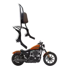 Sissy Bar Destacável Easy Rider Com Grelha Preto Iron 883