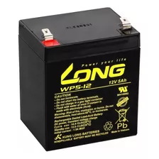 Bateria Agm 12v 5ah Long Sp12-5 Para Nobreak Automação