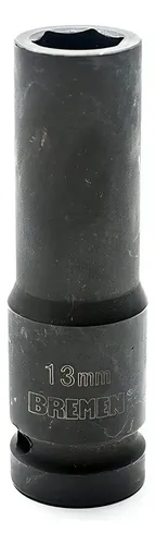Tubo Bocallave Para Impacto Encastre 1/2 19 Mm Largo Bremen