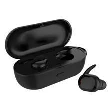 Fone De Ouvido Estéreo Sem Fio Tws-01 Bluetooth 5.0 Portátil Cor Preto