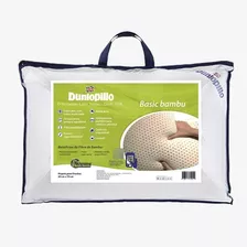 Travesseiro Dunlopillo Basic Bambu De Látex Original 50x70cm