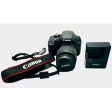 Camera Canon T100 Seminova Lente 18-55 2400 Click Impecavel 