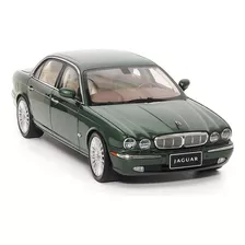 Jaguar Xj6 X350 Green 2006 Almost Real Miniatura 1/18