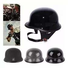 Casco Aleman Tipo Chopper Para Motociclista Ultra Comodo