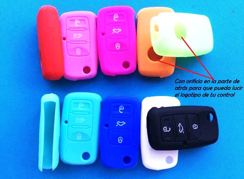 Funda Llave  Silicon Volkswaguen   Jetta  Golf Bora Beetle Foto 3