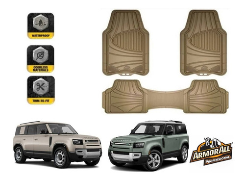 Tapetes Uso Rudo Land Rover Defender 2020 A 2024 Armor All Foto 7