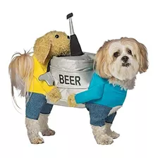 Perros Llevando Traje De Mascota Barril De Cerveza Lxl