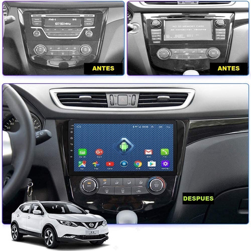 Nissan Xtrail 2015-2020 Android Gps Radio Touch Mirror Link Foto 7