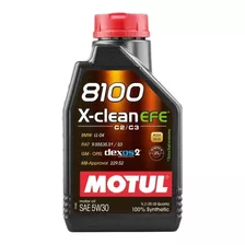 Motul 8100 X-clean Efe 5w30 Fusion 2.5