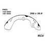 Herrajes Tambor Izquierda Trasera Para Daihatsu Hx   1990