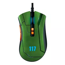 Mouse Gamer Razer Deathadder V2 Halo Infinite Edition Color Verde