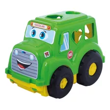 Brinquedo Ônibus Didático Super Toys
