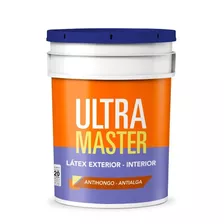 Ultramaster Látex Interior Exterior Casablanca X 20 Lts Acabado Mate Color Blanco