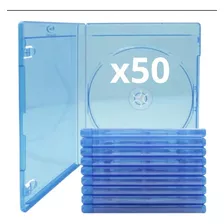 Caja Estuche Para Disco Bluray 10mm Con Logo X50