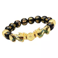 Pulsera Amuleto Pi Xiu Feng Shui Termocrómica Riqueza Amor