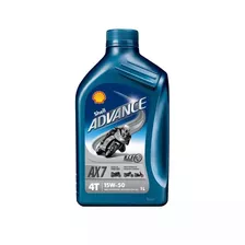  Aceite Moto Shell Advance 4t Ax7 15w-50 Semisintetico