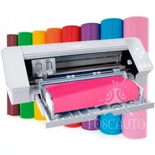 Adesivo Rosa Magenta P/ Plotter Silhouette Cameo 5m X 25cm