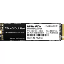 Disco Duro Teamgroup M2 256gb Nvme