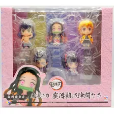 Pack 5 Figuras Originales Marca Megahouse, Amigos De Tanjiro