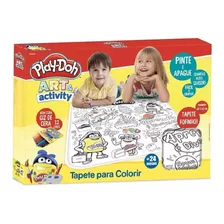 Tapete De Colorir Com Giz De Cera Play Doh 8706-6 - Fun