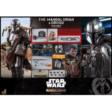 The Mandalorian & Grogu Star Wars Hot Toys Tms052 Deluxe