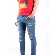 Jeans Aeropostale Skinny 5 Bolsillos Elastizado Hombre Aero