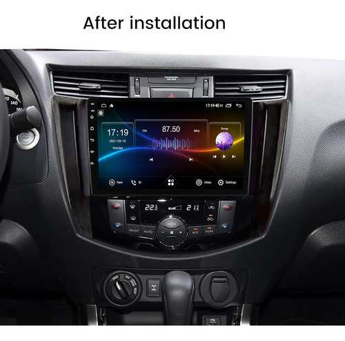 Android Nissan Np300 17-21 Gps Carplay Radio Touch Bluetooth Foto 2
