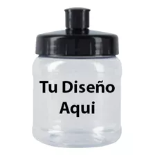 Termo Cilindro Personalizado 100pz Tapa Chupón 350ml Mayoreo