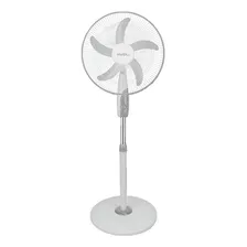 Ventilador 3 En 1 Tivoli Vpa-318 Turbo Blanco Con 5 Palas Color Gris, 45 cm De Diámetro 220 v