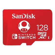 Cartão De Memória Sandisk Nitendo Switch 128gb 100% Genuíno