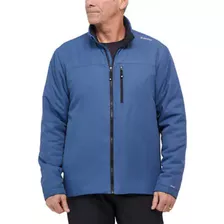 Casaca Con Cierre Completo Hi-tec Para Hombre - Azul