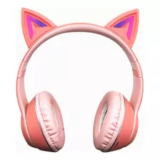 Auriculares Vincha Ajustable Manos Libres Celular Consola Color Rosa L550