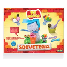 Maquina Sorvete Infantil Massinha Modelar Sorveteria