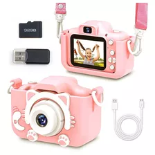 Cámara Digital Hd 1080p Con Tarjeta De 32gb Para Niños